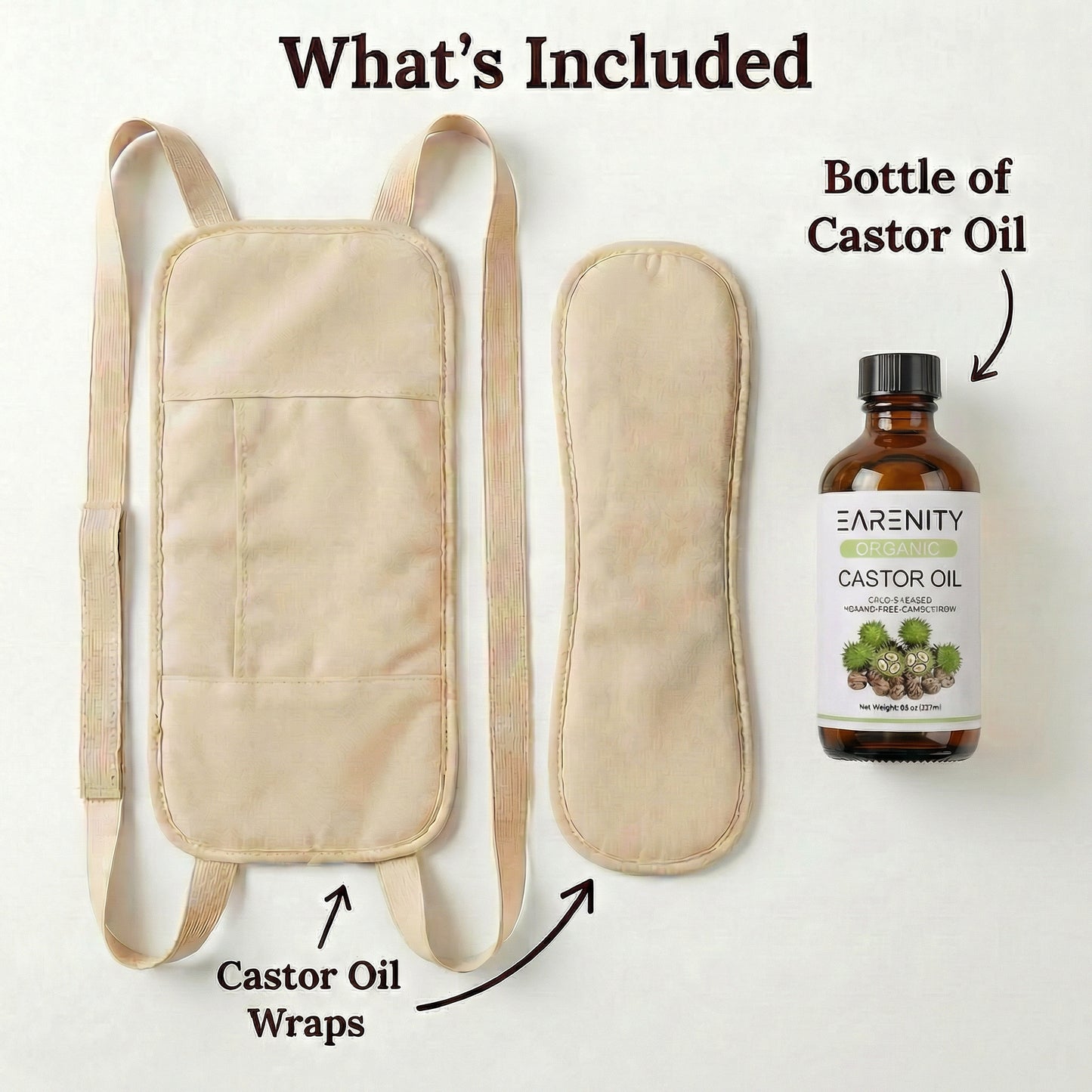 Solace Premium Castor Oil Kit